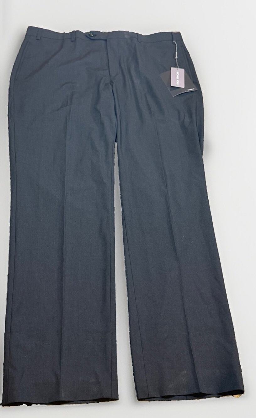 NWT $120 Michael Kors Marvin Stretch Classic Fit Black Dress Pants Sz 38x32